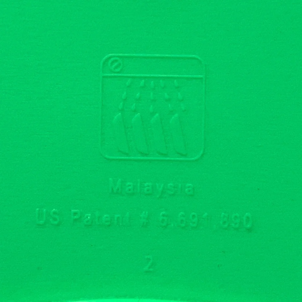 The Pampered Chef‎ Divided Plates Lot of 6 Picnic Plastic Plates Green Blue Teal